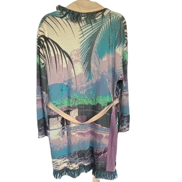 Anthropologie Moira Fringed Cardigan Small Petite - Picture 8 of 8